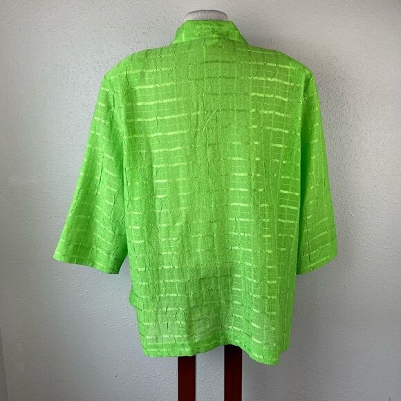 Blair Green Button Down Shirt Size XL EUC - Picture 6 of 7